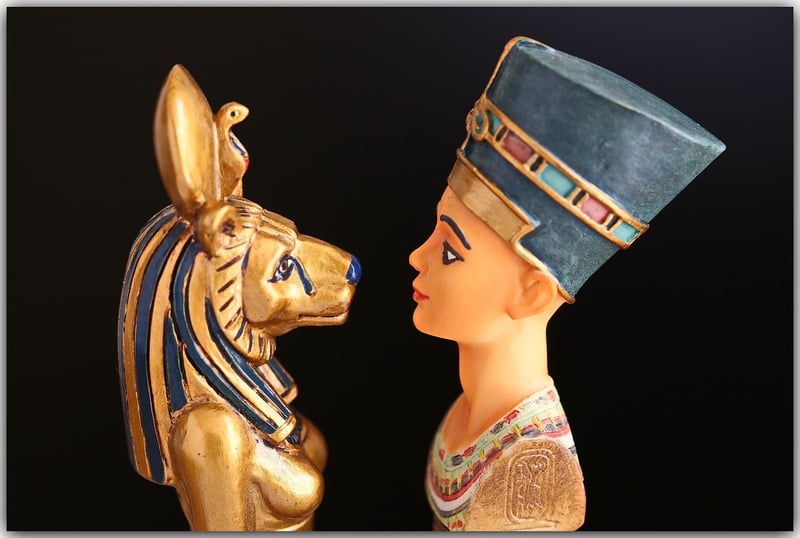 Cleopatra and Caesar